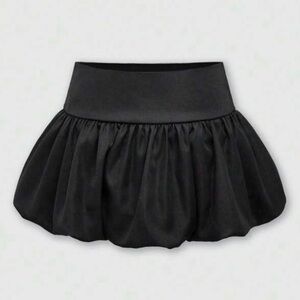 Black Bubble Skirt